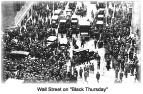 Wall Street on Black Thursday